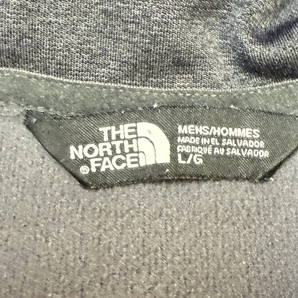 The North Face Canyonlands 1/2-Zip Fleece Pullover Men’s‎ Large Charcoal EUC